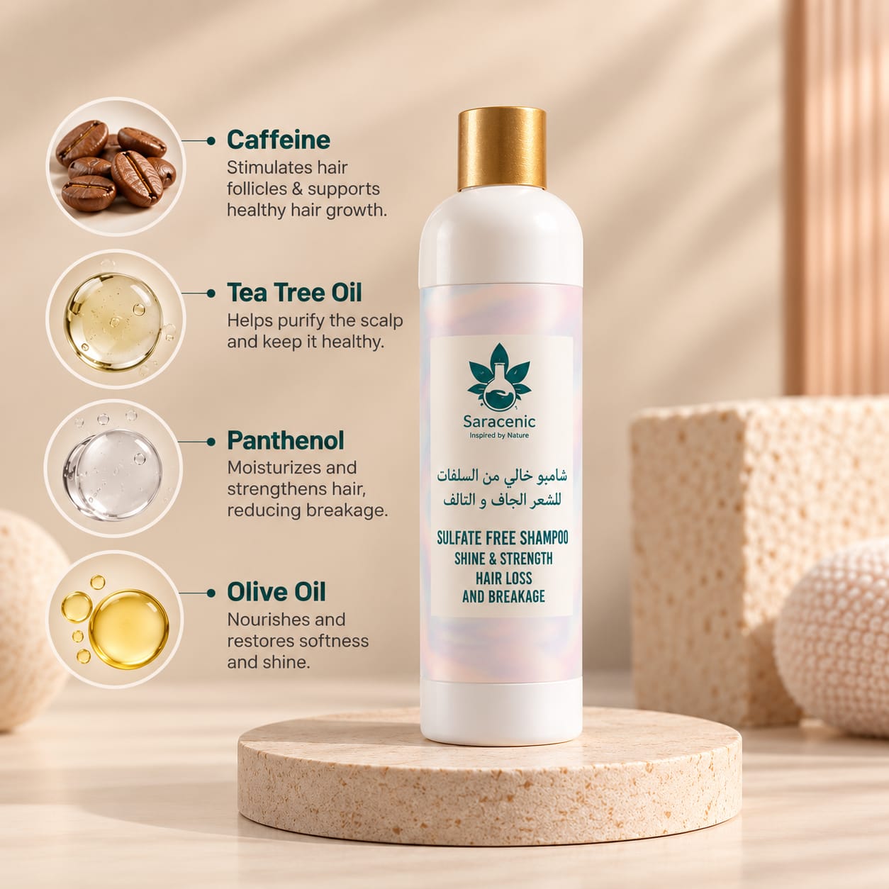 Free sulfate shampoo